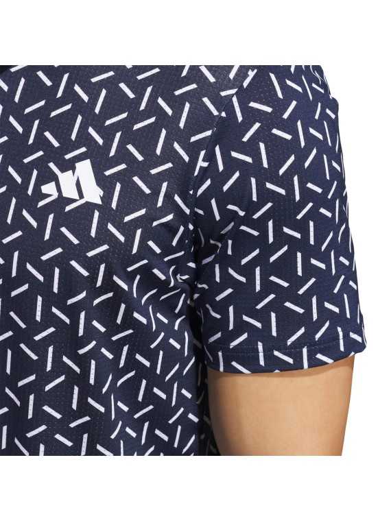 Adidas Ultimate365 mesh print climacool polo, herre