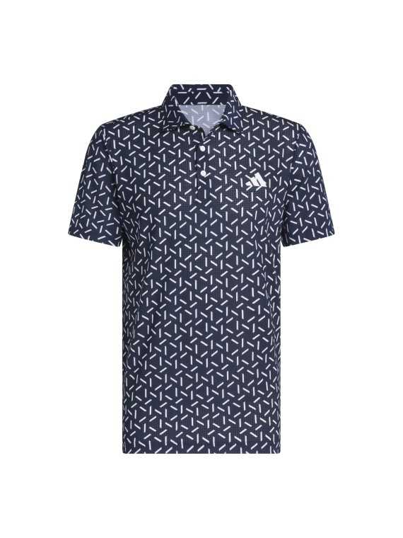 Adidas Ultimate365 mesh print climacool polo, herre