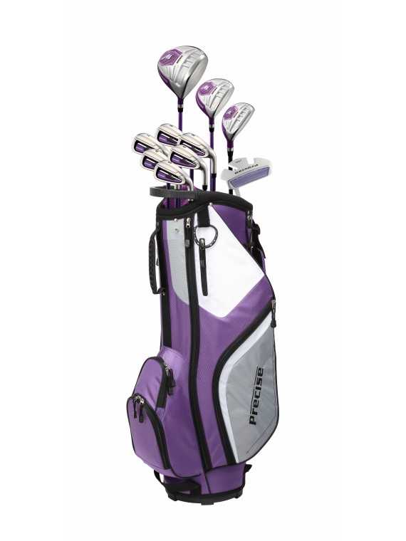 Precise M5 Komplet Golfsæt, Grafit, Venstre, Dame