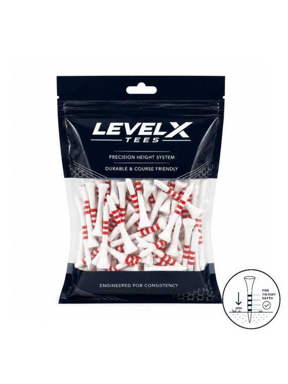 Level X tees rød 54 mm