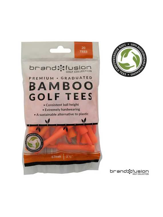 Brand Fusion Castle Tees 67 mm Orange