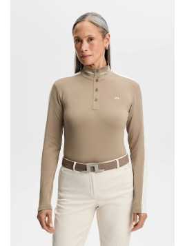 J. lindeberg Hertta Long Sleeve Polo, dame