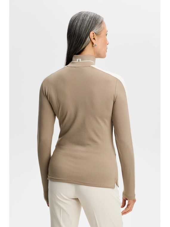 J. lindeberg Hertta Long Sleeve Polo, dame