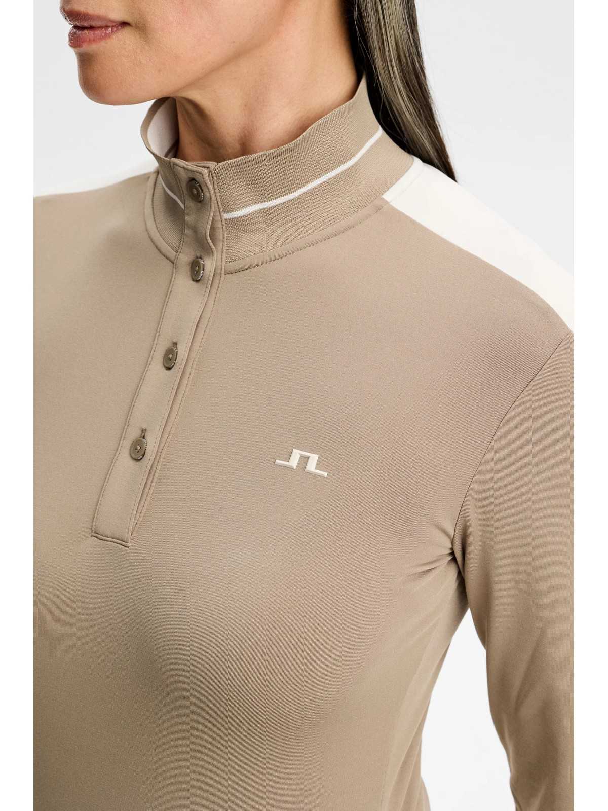 J. lindeberg Hertta Long Sleeve Polo, dame