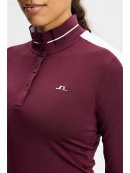 J. lindeberg Hertta Long Sleeve Polo, dame