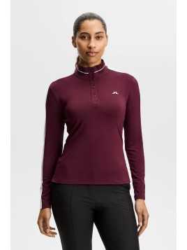 J. lindeberg Hertta Long Sleeve Polo, dame
