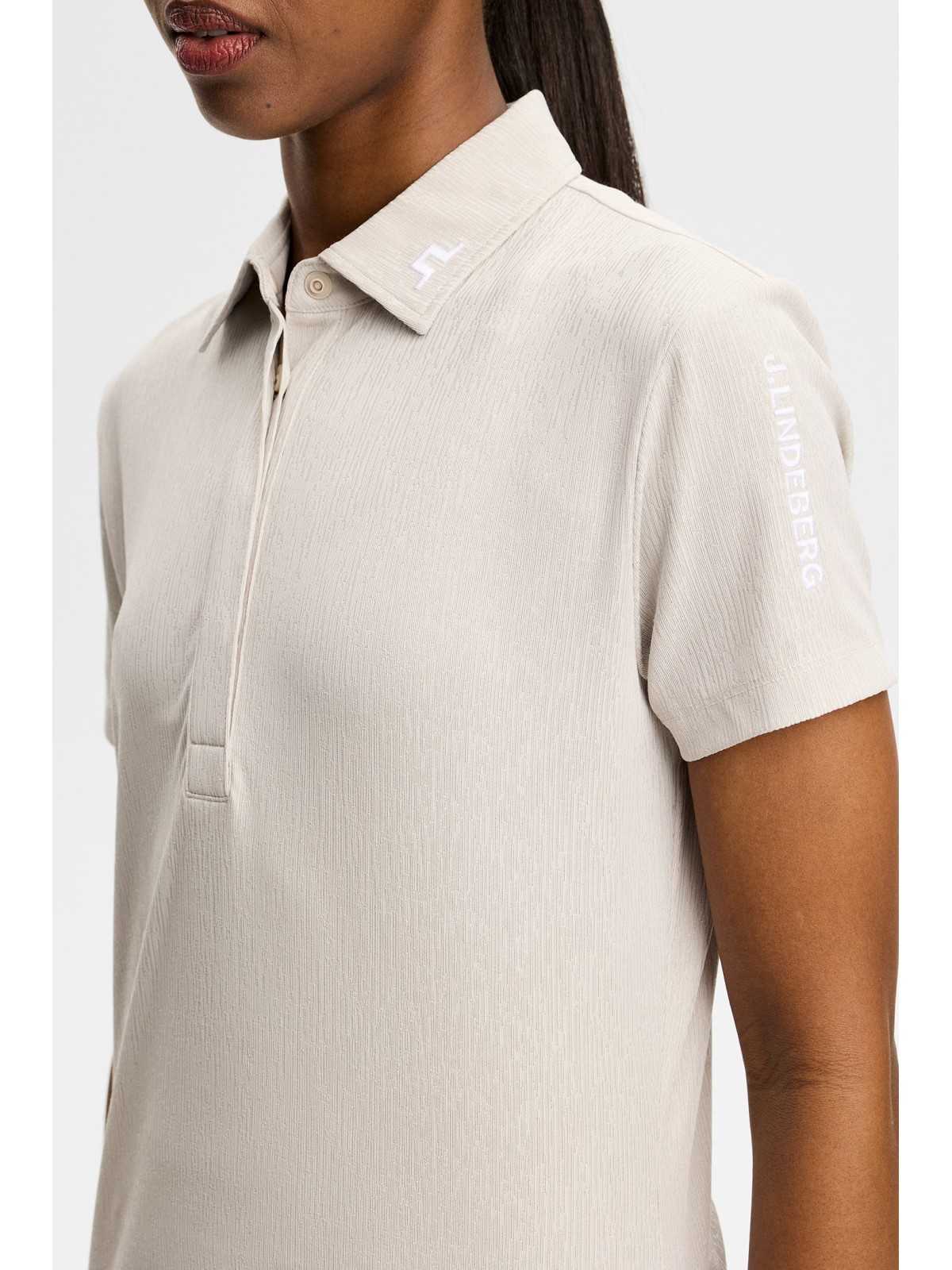 J. Lindeberg Tour tech textured polo, dame