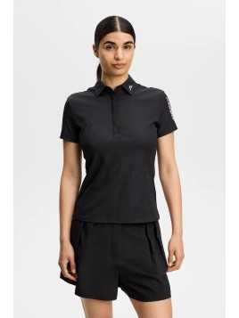 J. Lindeberg Tour tech textured polo, dame