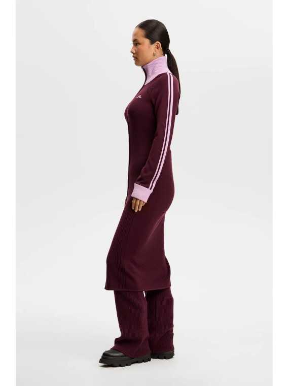 J. Lindeberg Bettina Knitted Track Dress