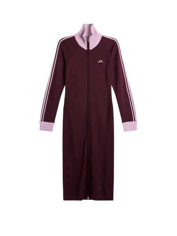 J. Lindeberg Bettina Knitted Track Dress
