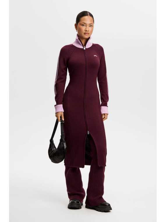 J. Lindeberg Bettina Knitted Track Dress