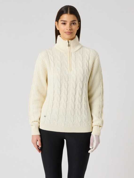 Daily Sports Cable Ls Pullover Lined