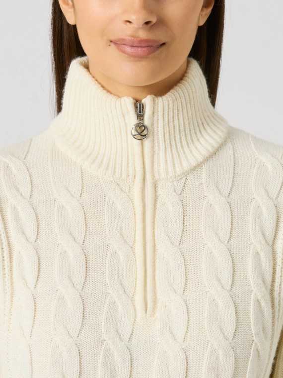 Daily Sports Cable Ls Pullover Lined