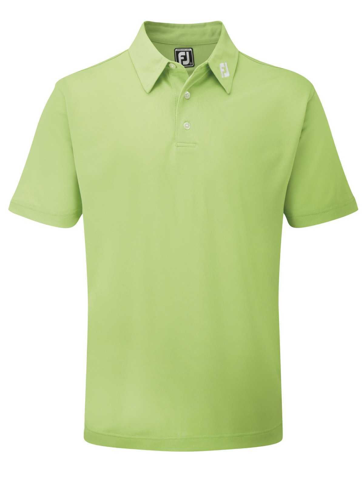 Footjoy Polo Stretch Pique Solid, Herre
