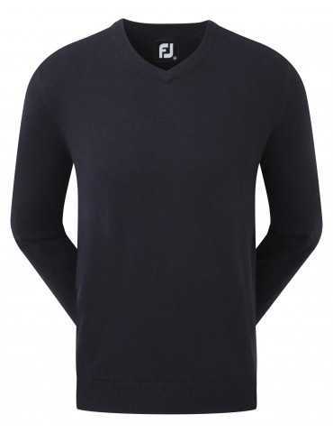 FootJoy Pullover Wool Blend V-hals, Herre