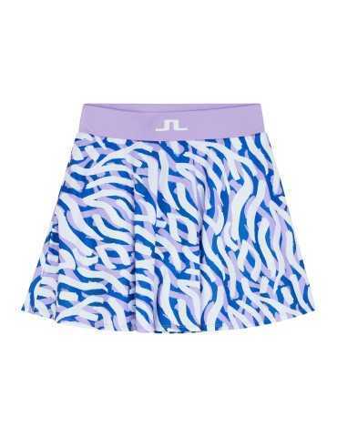 J. Lindeberg Joline Print Golf Skirt, Dame